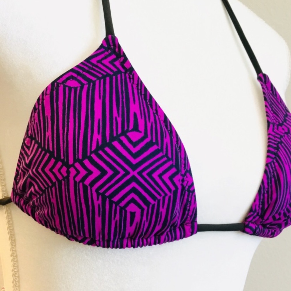 Navajo girl Giesle triangle bikini top